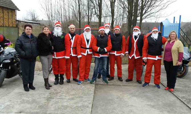 Motoros télapók Turian 2016. december